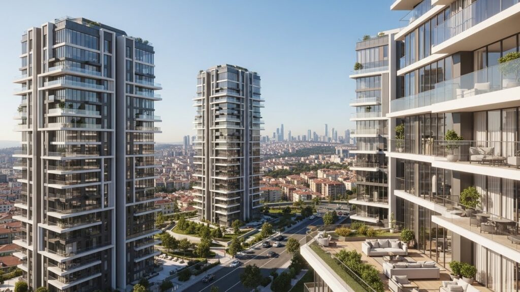İstanbul Lüks Residence | Asist Yeniköy kapsamında sunulan, modern mimariye sahip prestijli residence daireleri.