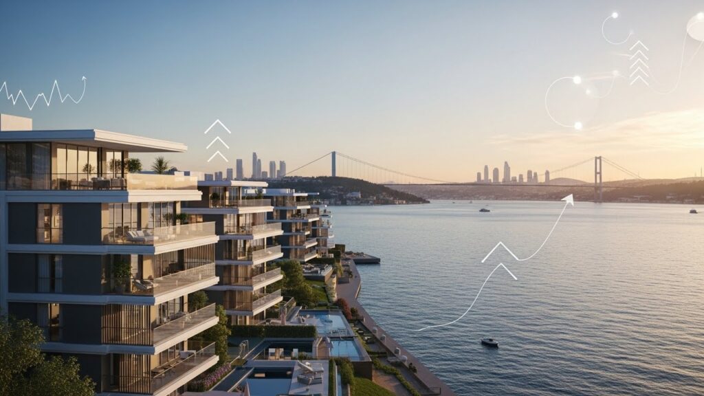 Yeniköy bölgesinde konumlanan Asist Yeniköy projesindeki lüks ve yatırımlık dairelerin prestijli yaşam alanları.