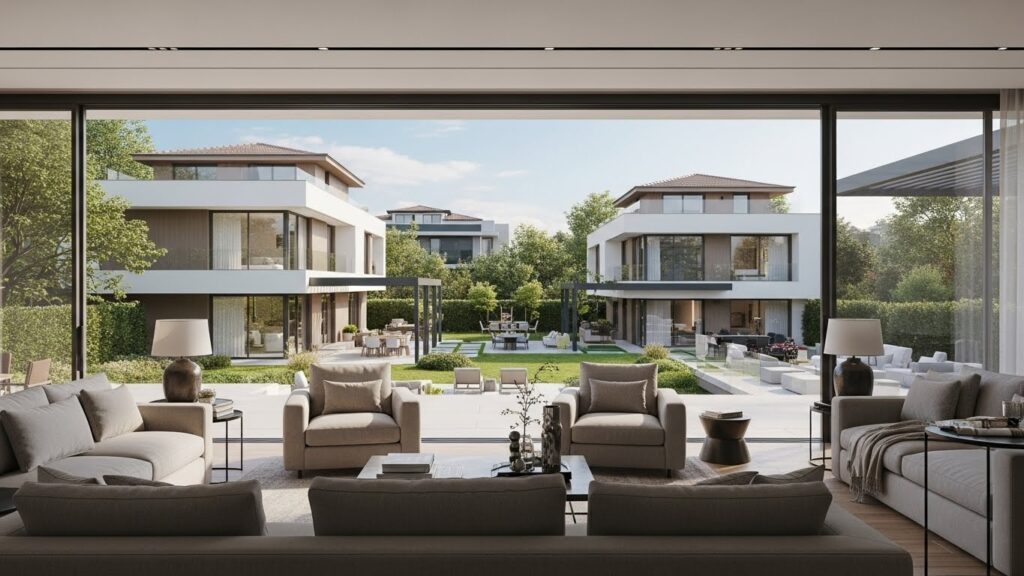 Yeniköy Eşyalı Kiralık Villa | Asist Yeniköy kapsamında yer alan, prestijli konumda bulunan eşyalı kiralık villa.