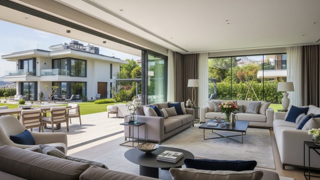 Yeniköy Eşyalı Kiralık Villa | Asist Yeniköy portföyünde yer alan, modern ve konforlu yaşam sunan villa.